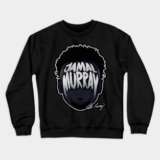 jamal murray player silhouette Crewneck Sweatshirt